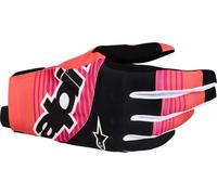 Alpinestars Techstar Guantes de motocross, naranja/negro, Talla 2XL