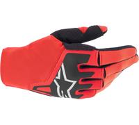 Alpinestars Techstar Guantes de motocross, rojo/negro, Talla 2XL