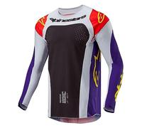 Alpinestars Techstar Ocuri Maglia Motocross, porpora/nero, M