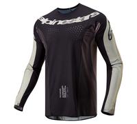 alpinestars Techstar Pneuma Camiseta MX Gris/Negro L hombres