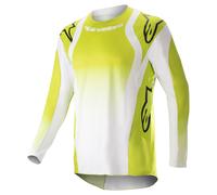 alpinestars Techstar Push Camiseta MX Amarillo/Blanco neón L hombres