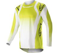 Alpinestars Techstar Push Maillot de Motocross, amarillo, Talla M