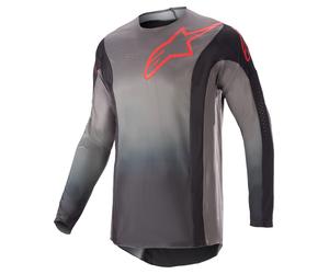 alpinestars Techstar Sein Camiseta MX Negro/Rojo neón S hombres