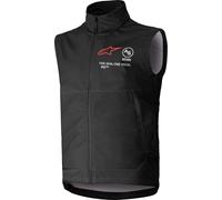 Alpinestars Techstar Softshell Chaleco de motocross juvenil, negro, Talla XL
