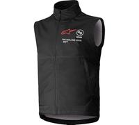 Alpinestars Techstar Softshell Gilet da motocross, nero, L