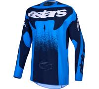 alpinestars Techstar Swan para hombre Camiseta MX Azul M hombres