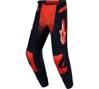 Alpinestars Techstar Swan Pantalones de motocross, Rojo/negro/blanco, Talla 34