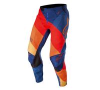 Alpinestars Techstar Venom Pantalones de Motocross 2018, Azul/Rojo, Talla 30