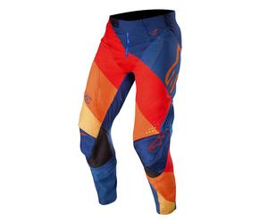 Alpinestars Techstar Venom Pantalones de Motocross 2018, Azul/Rojo, Talla 30