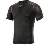 Camiseta Técnica Alpinestars Ride Tech V2 SS Summer Negro/RojoM/L Negro,Rojo