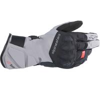 Alpinestars Guantes de moto Tourer W-7 V2 Drystar Negro/Gris Oscuro Talla S para hombre