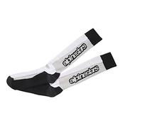 Alpinestars Calcetines De Verano Para Motocicleta (Blanco/Negro) Talla: S/M