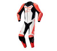 Mono Alpinestars GP Force Lurv 1 PC Rojo fluor-blanco-negro 52