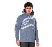 Alpinestars Unbound Hoodie Sweatshirt de Deporte Sudadera con Capucha, Azul Pizarra, M para Hombre