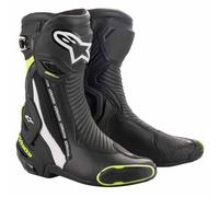 Alpinestars, Barco para motocicleta Hombre, Black White Yellow Fluo, 42 EU