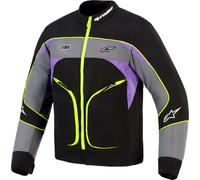 Chaqueta de moto Alpinestars Unite Negro/Asfalto/VioletaL Negro,Asfalto,Violeta