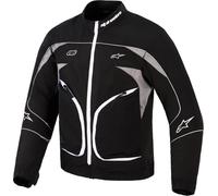 Alpinestars Unite Chaqueta textil para motocicletas, negro-gris, tamaño M para Hombres