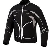 Alpinestars Unite Chaqueta textil para motocicletas, negro-gris, tamaño XS para Hombres