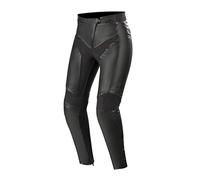 Alpinestars Vika v2 Le signore moto pantaloni in pelle, nero, 46