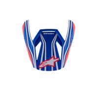 Alpinestars Visera Juvenil S-M3 Wurx Blue Red White Black Gl, Talla: One Size