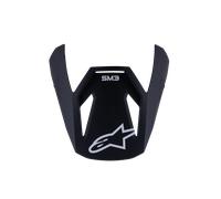 Alpinestars Visera S-M3 Solid Juvenil Black Matt, Talla: One Size