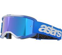 Alpinestars Vision 5 Blaze Mirror Gafas de motocross, Azul, Talla única