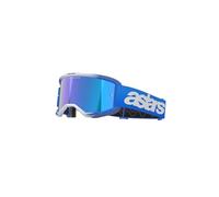 Alpinestars Vision 5 Blaze Mirror Gafas de motocross, azul para Hombres