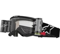 Alpinestars Vision 5 Corp Roll-Off Gafas de motocross, negro, Talla única