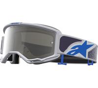 Alpinestars Vision 5 Drag Mirror Gafas de motocross, Morado/azul, Talla única