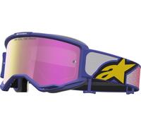 Alpinestars Vision 5 Drag Mirror Gafas de motocross, morado/rojo, Talla única