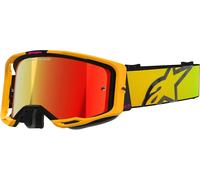 Alpinestars Vision 8 Corp Mirror Occhiali da motocross, giallo, unica taglia