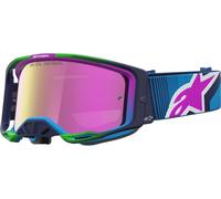 Alpinestars Vision 8 Maven Mirror Gafas de motocross, azul/morado, Talla única