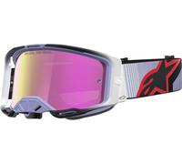 Alpinestars Vision 8 Maven Mirror Gafas de motocross, morado/negro, Talla única