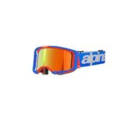 Alpinestars Vision 8 Wordmark Mirror Occhiali da motocross, blu/bianco, unica taglia