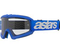 Alpinestars Vision Blaze Clear Gafas de motocross para jóvenes, blanco-azul para Hombres