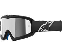 Alpinestars Vision Corp Mirrored Gafas de motocross para jóvenes, negro, Talla única