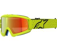 Alpinestars Vision Vesta Mirror Gafas de Motocross Juvenil, Amarillo/negro neón, Talla única