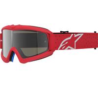 Alpinestars Vision Vesta Mirror Gafas de Motocross Juvenil, Rojo/Blanco, Talla única