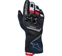 Alpinestars WT-8 GTX Guantes impermeables para motocicletas, negro/azul, Talla M