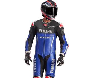 Alpinestars YAMAHA GP-R7 traje de cuero de motocicleta perforado de 1 pieza, tamaño 48 para Hombres