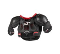 Alpinestars Youth Bionic Action Kickstart Chest Guard Black Red, Talla: 7/9