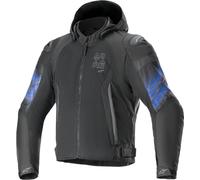 Alpinestars Zaca Air Venom impermeable chaqueta de motocicleta - negro/azul...