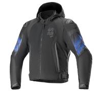 Alpinestars Zaca Air Venom impermeable chaqueta de motocicleta - negro/azul...