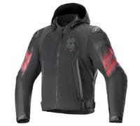 Alpinestars Zaca Air Venom impermeable chaqueta de motocicleta - negro/rojo...