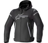 Chaqueta Alpinestars Zaca Waterproof Negro y gris oscuro M