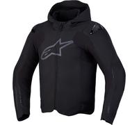 Alpinestars Zaca V2 Chaqueta Textil de Motocicleta Impermeable, negro, Talla M