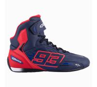 Alpinestars Zapatos De Moto Austin Night Navy B Red Sodalite Blue, Talla: 9