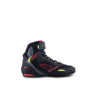 Alpinestars Zapatos Faster-3 Rideknit® Black Red Yellow Fluo