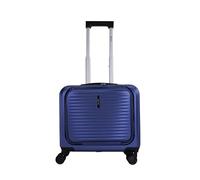 Alpini - Maleta de cabina de negocios B-Pilot-R de 8 ruedas, con toma USB para carga integrada, compatible con PC, azul (Blue), cabine 42.5x20x44cm -31L, B-PILOT-R