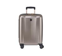 ALPINI Maleta rígida PLATINEL3.0 PESE Equipaje Integra, Cerradura TSA., Rosa dorado., Cabine (S) 55x38x20cm, 38L, 3kg, Maleta rígida efecto cepillado